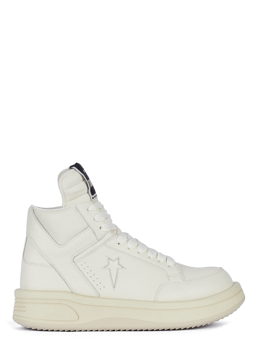 RICK OWENS - DRKSHDW X CONVERSE Turbowpn White White