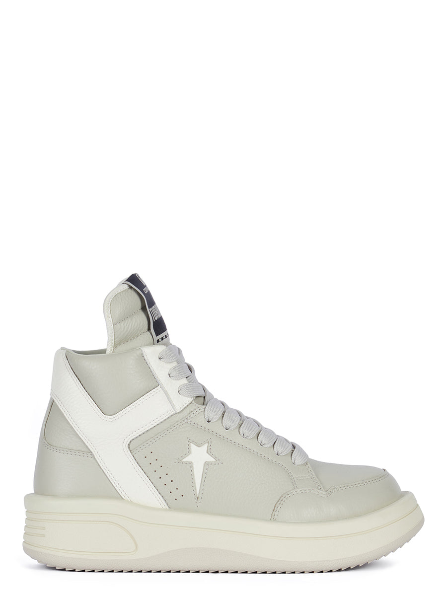 RICK OWENS - DRKSHDW X CONVERSE Turbowpn Oyster White