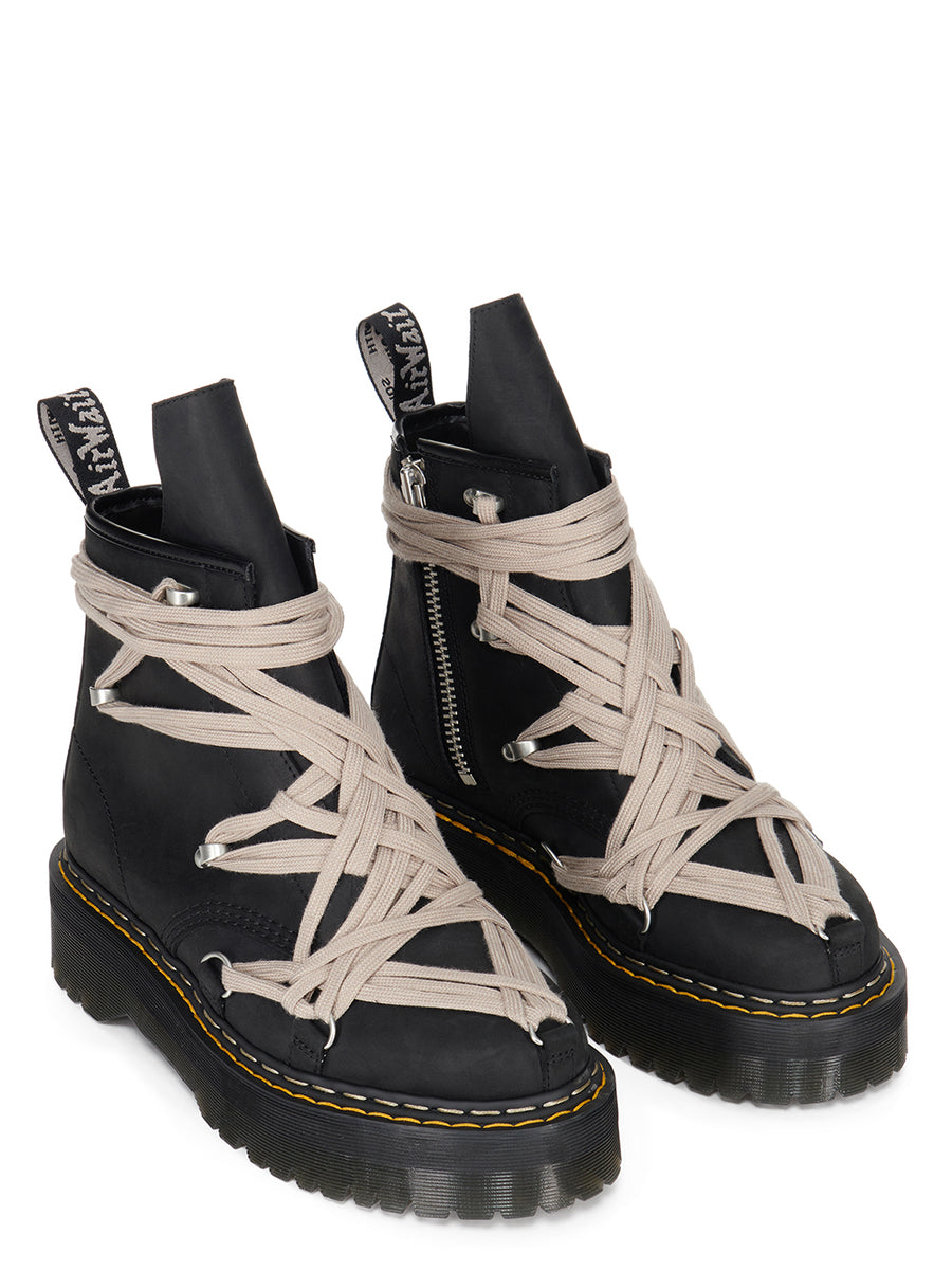 靴 Dr. Martens Rick Owens Mega Lace Boot RICK OWENS x DR. MARTENS 1460 DMXL MEGA LACE BOOT | SIZE 7