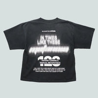 RIVINGTON ROI REBIS - In Times Like These CVA Tee Black/Red