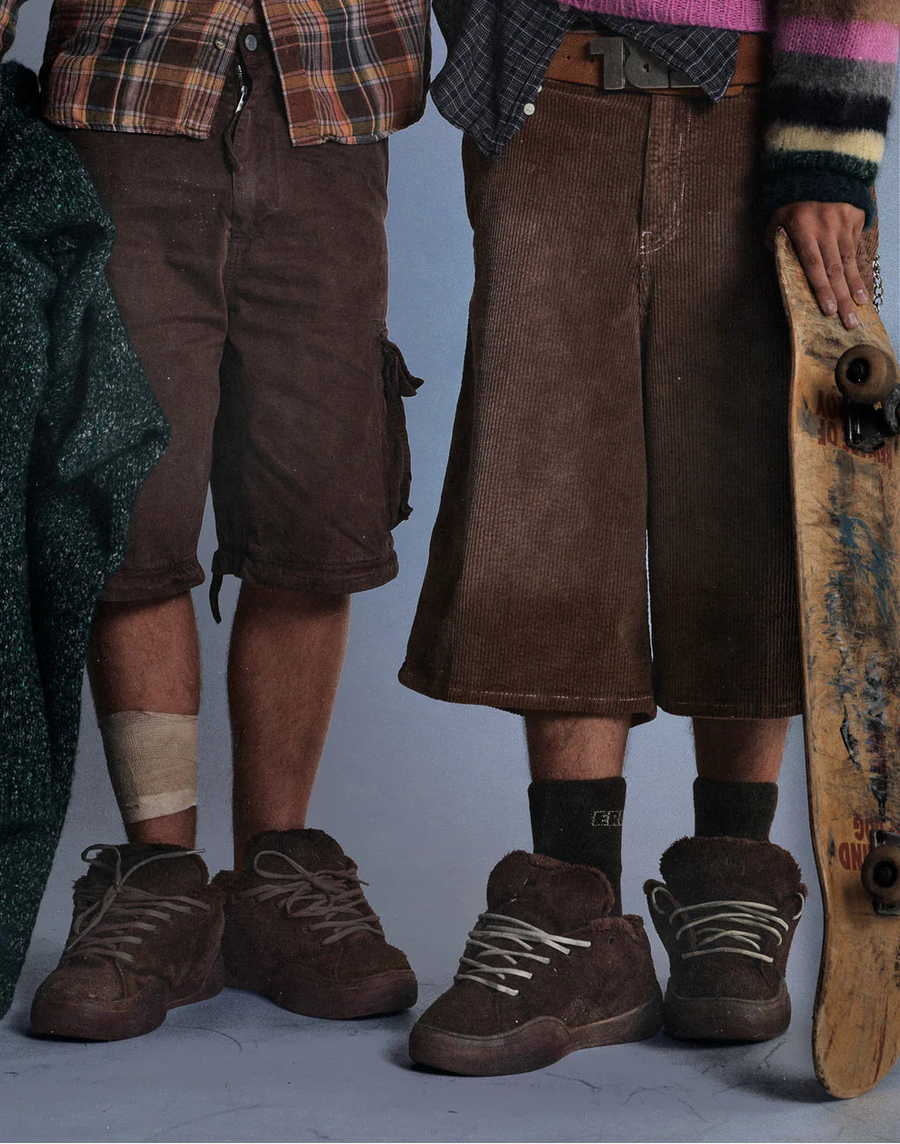 ERL - Vamps Skate Sneaker Dark Brown