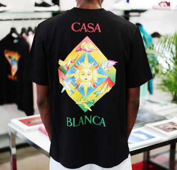 CASABLANCA - Les Elements T-Shirt Black