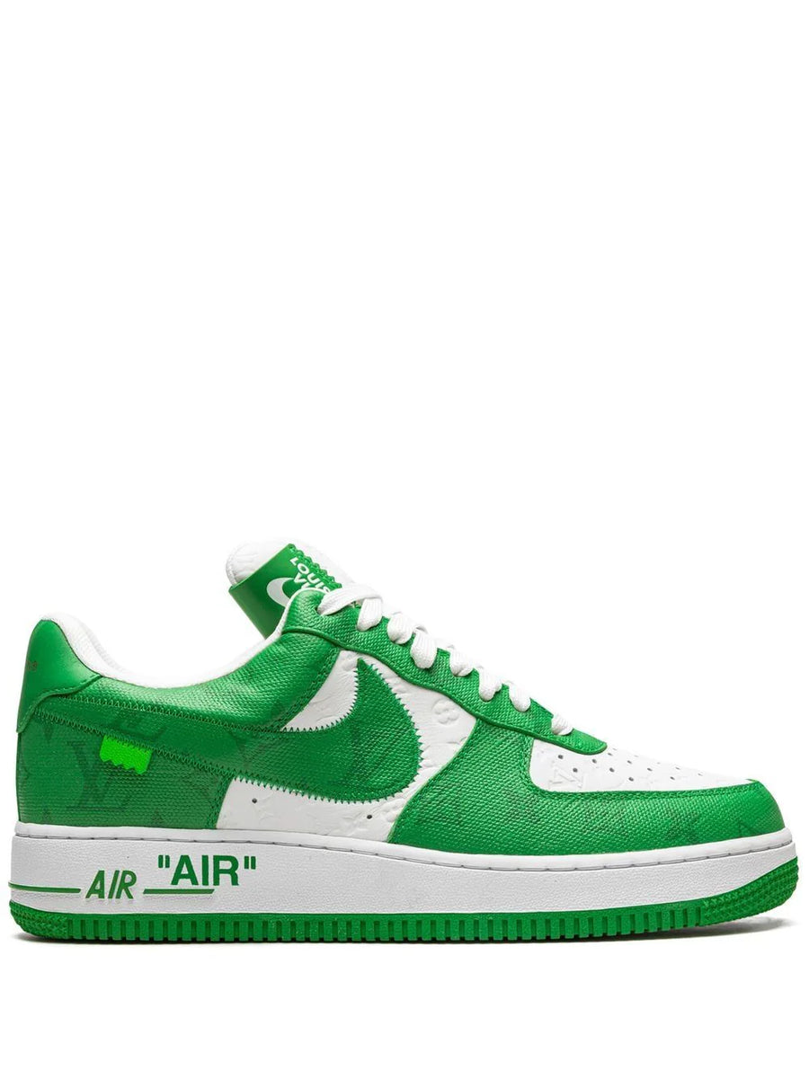 LOUIS VUITTON Nike Air Force 1 Low WeiB Grun