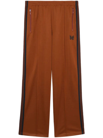 NEEDLES - Boot Cut Track Pant Poly Smooth Rust