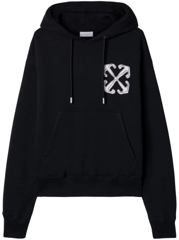 OFF-WHITE - Dragon Skate Hoodie Black Multi