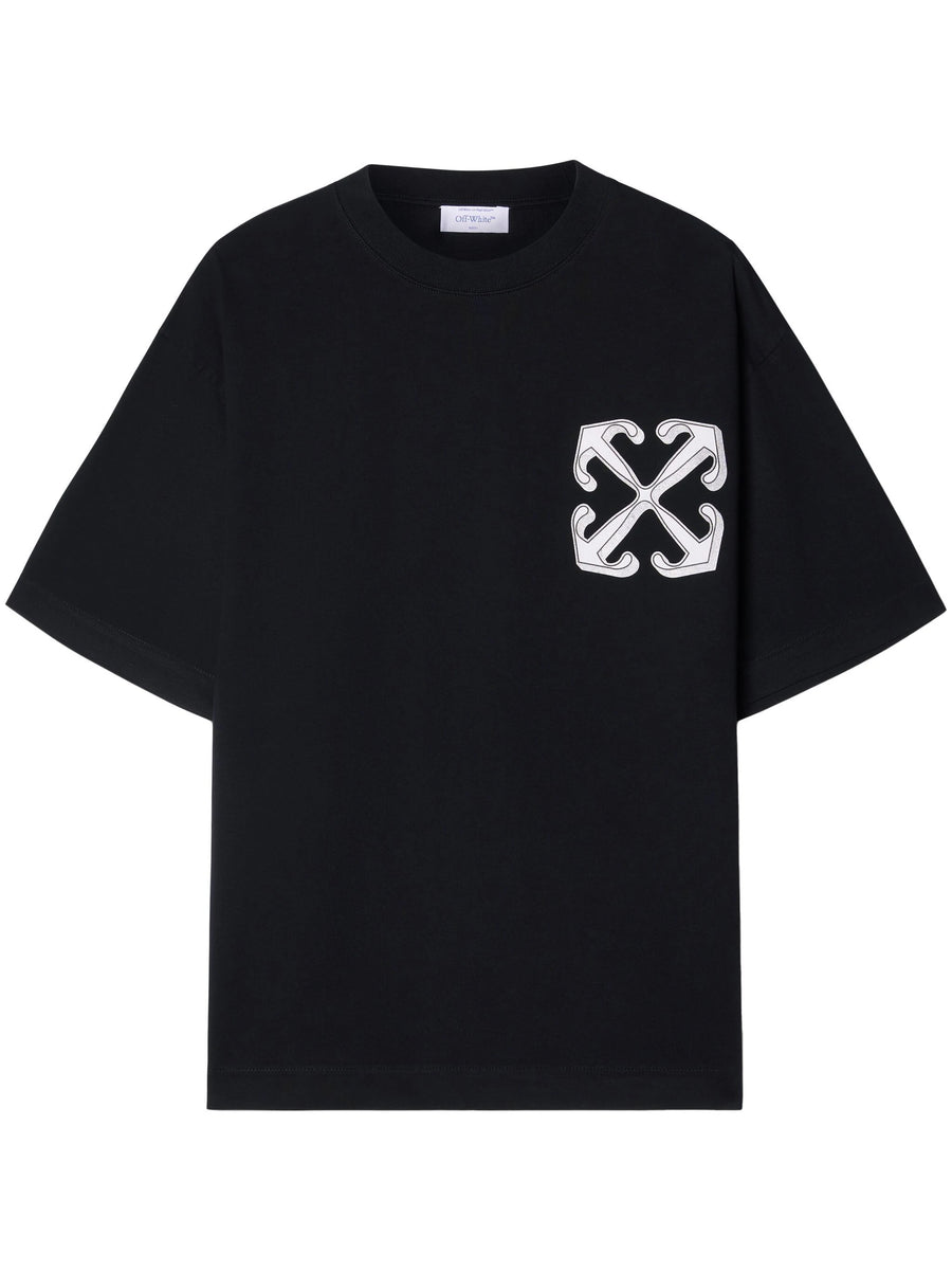 OFF-WHITE - Dragon Skate T-Shirt Black Multi