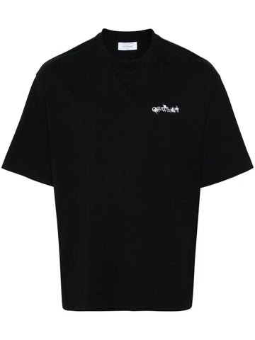 OFF-WHITE - Flower Arrow Skate T-Shirt Black