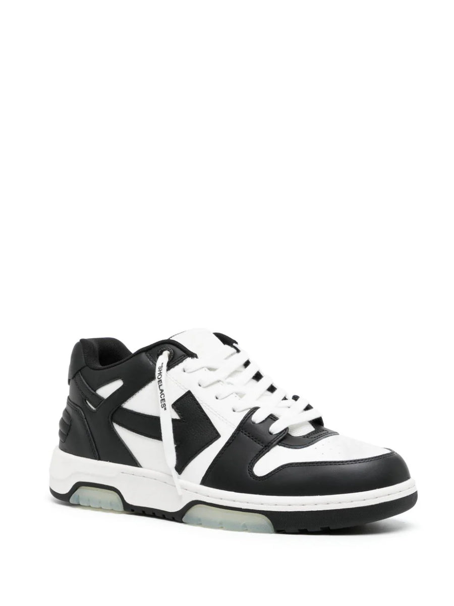 OFF-WHITE - Out of Office White Black Sneakers