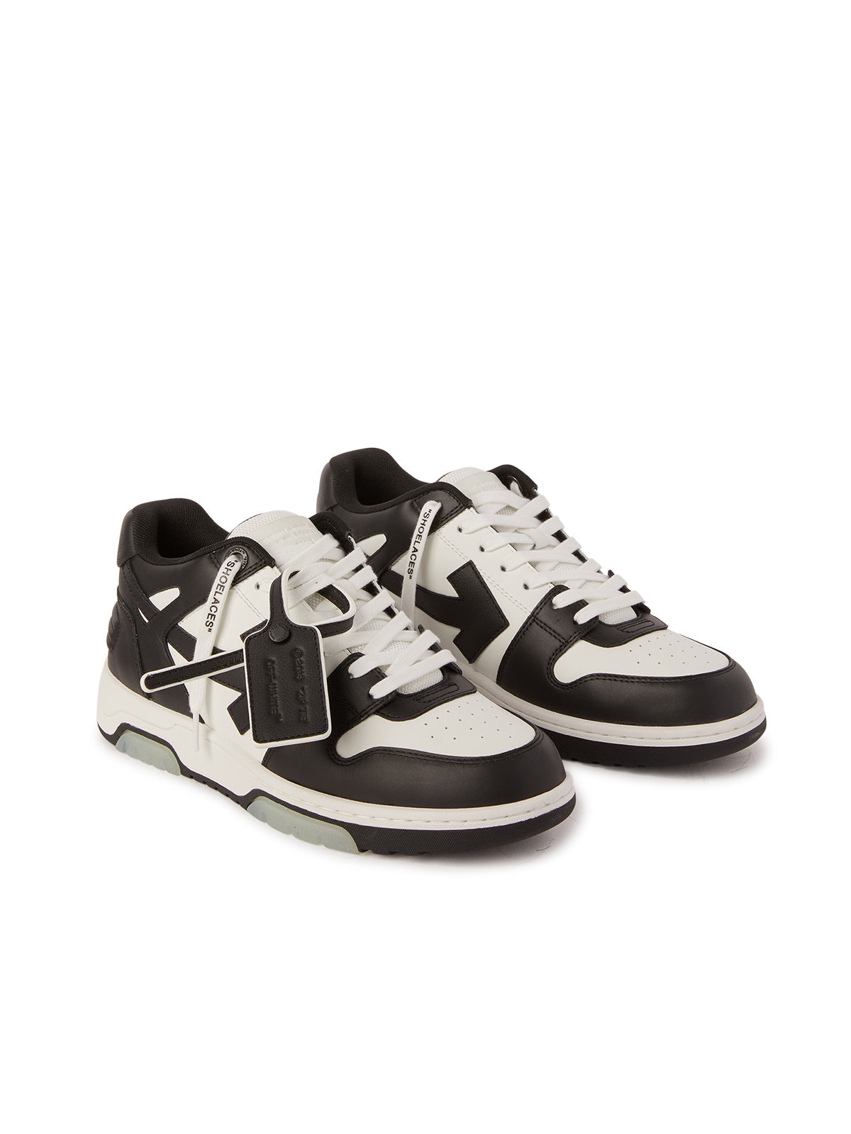 OFF-WHITE - Out of Office White Black Sneakers – Anrosa Store
