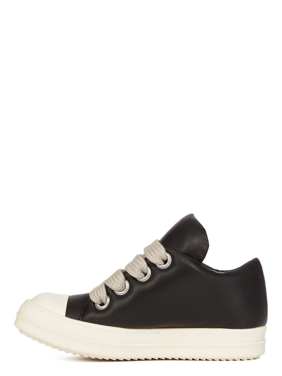 RICK OWENS - Jumbo Lace Low Black Milk