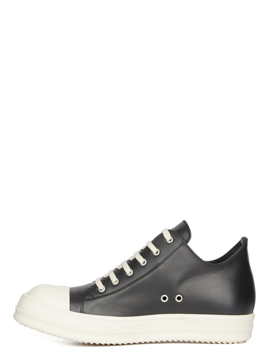 RICK OWENS - Low Sneaks Black Milk