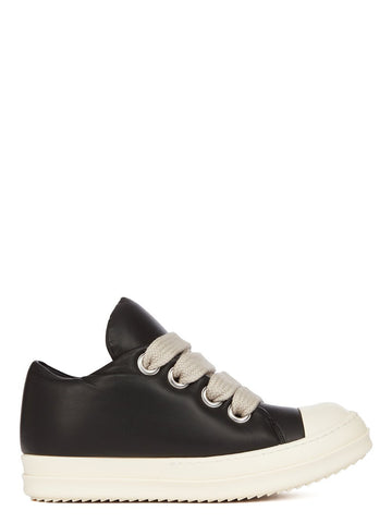 RICK OWENS - Jumbo Lace Low Black Milk