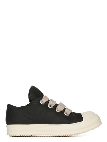 RICK OWENS - Jumbo Lace Padded Low Black Milk