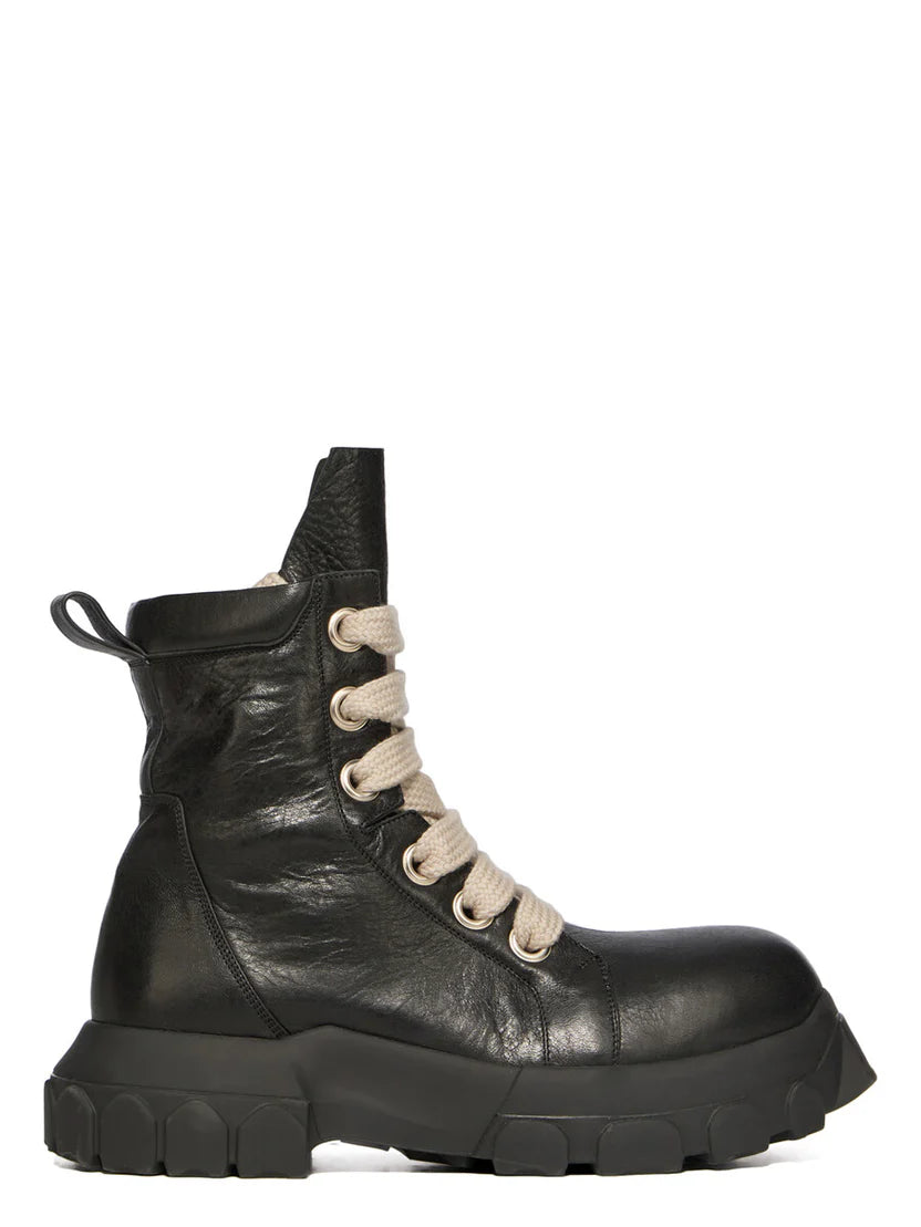 個人装備 RICK OWENS Army Tractor Combat 43 RICK OWENS - Jumbo Army Bozo Tractor Black – Anrosa Store