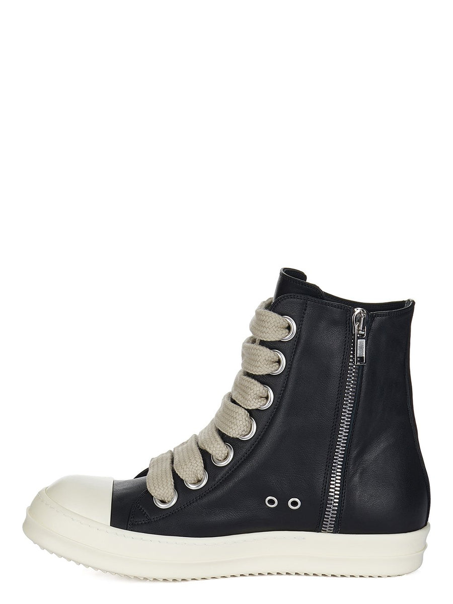 RICK OWENS - Jumbo High Black Milk