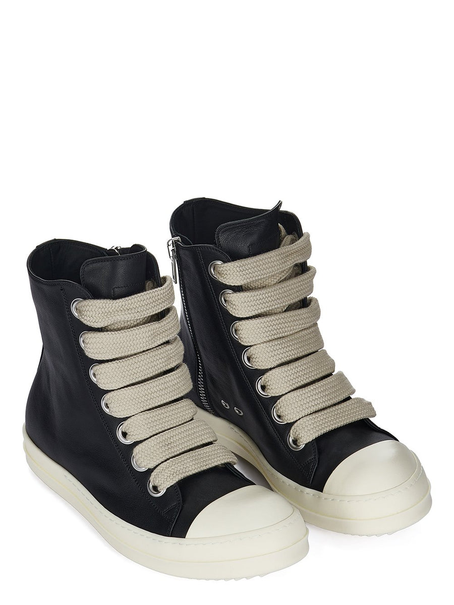 RICK OWENS - Jumbo High Black Milk