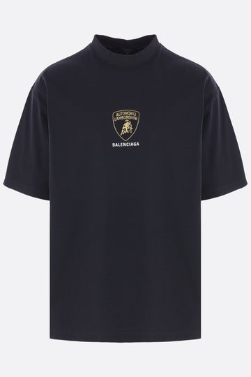 BALENCIAGA - Oversized T-shirt Lamborghini Black